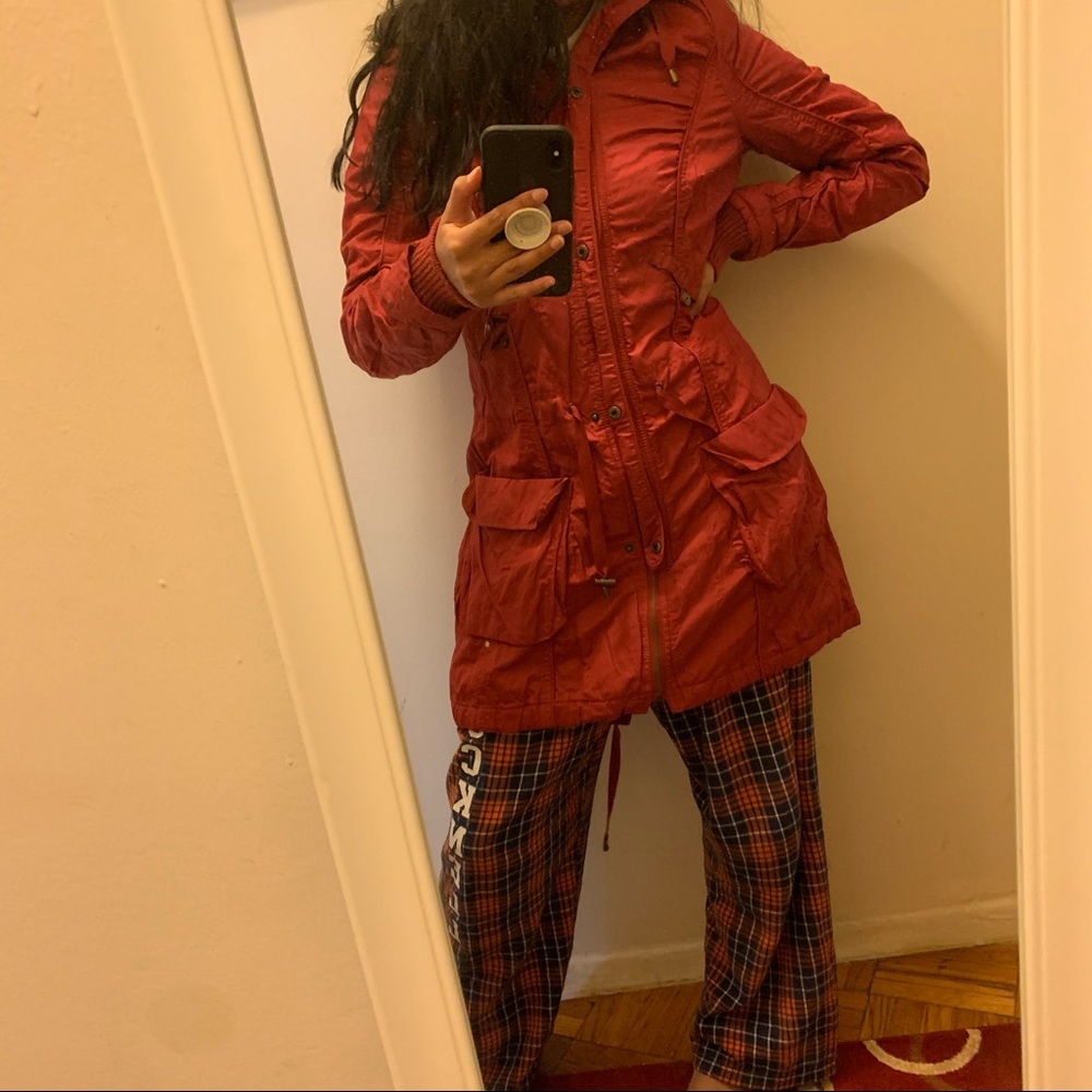 Pink Down Jacket - Picture 1 of 5